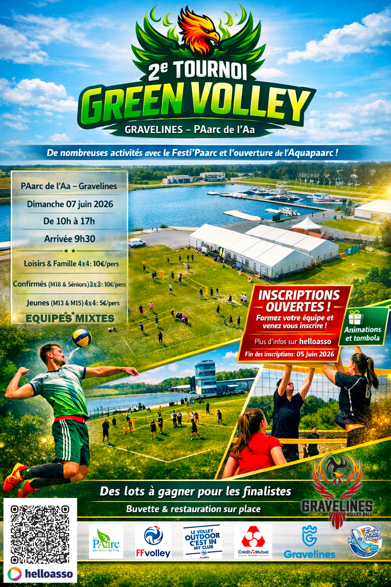 2ᵉ Tournoi Green Volley – Gravelines