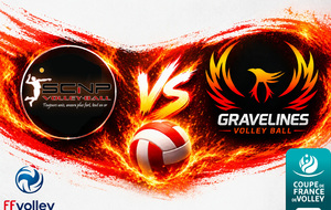 COUPE DE FRANCE M15F - NORD PARIS vs. GRAVELINES