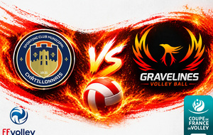 COUPE DE FRANCE M15F - CHÂTILLON vs. GRAVELINES